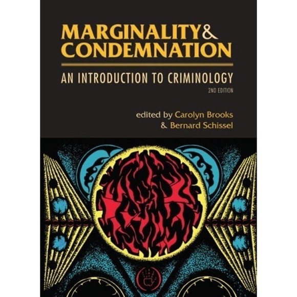 MARGINALITY & Condemnation Intro to Critical Criminology Book 2nd Brooks Text - Picture 1 of 4